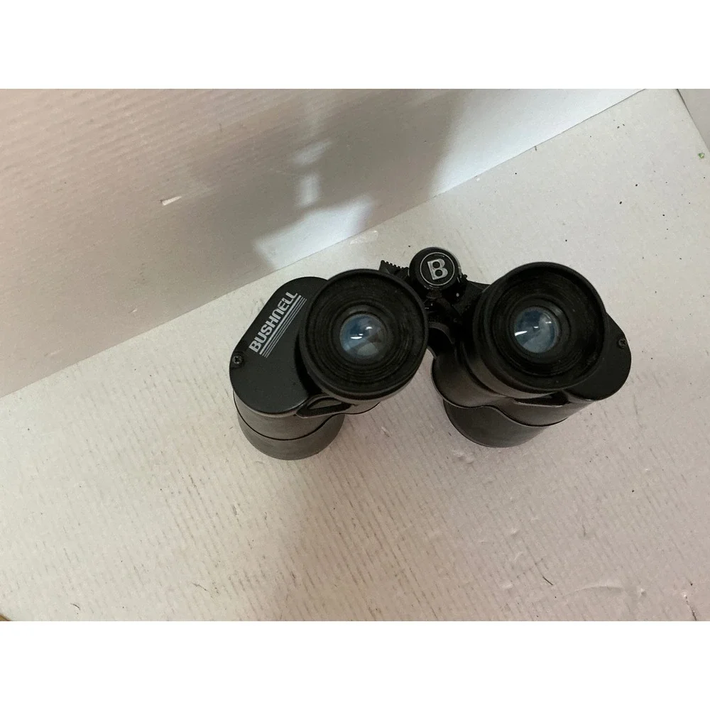 Bushnell Vintage Binoculars Insta-Focus Black 10x50 Outdoor Sports Gear